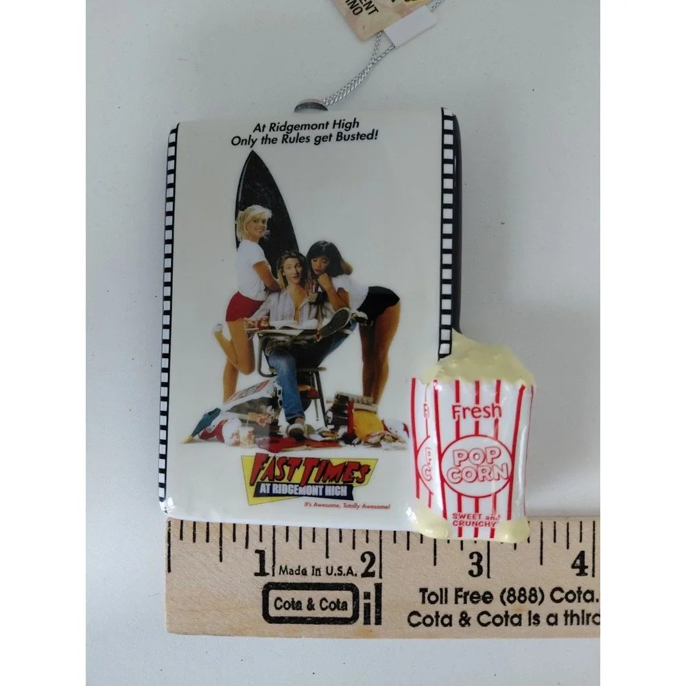 Fast Times at Ridgemont High Movie‎ Poster Decoupage Ornament Movie Memorabilia